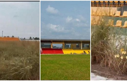 Ho Stadium turns to bush after hosting 2023 Independence parade (VIDEO