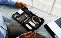 This case holds and organizes all of your Apple chargers, wires, and dongles — and it's perfect for traveling