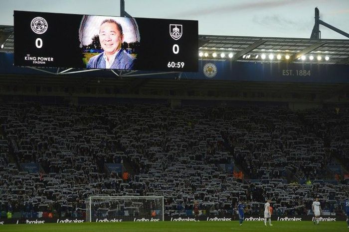 Leicester paid tribute to late owner Vichai Srivaddhanaprabha before the match against Burnley