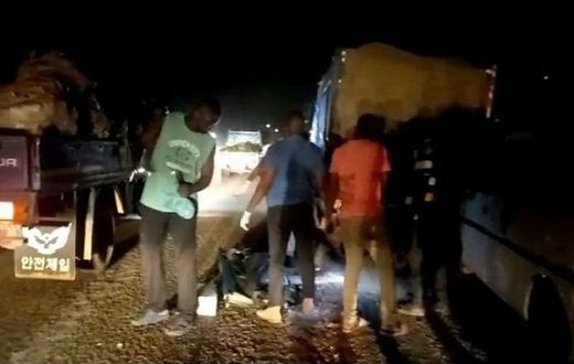 Speeding tipper truck kills sex worker as she fights for money from client after service