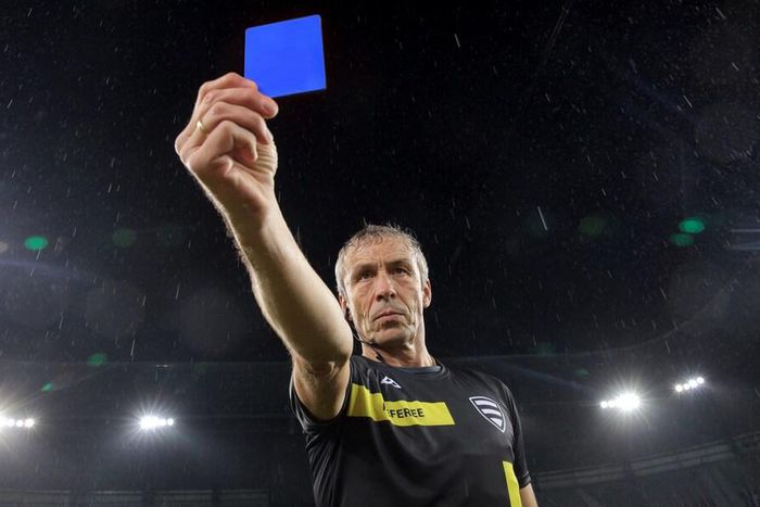 Blue cards set to be introduced in football
