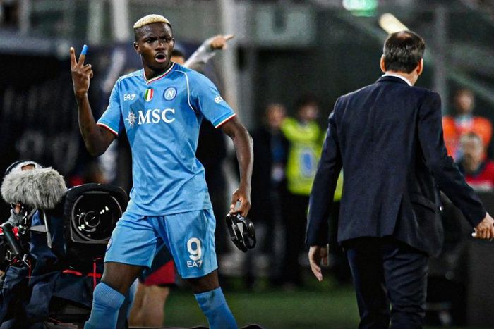 Victor Osimhen deletes all Napoli photos on Instagram after silly TikTok video