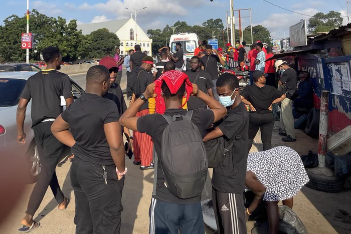 Police arrest protestors of Occupy Julorbi House demonstration