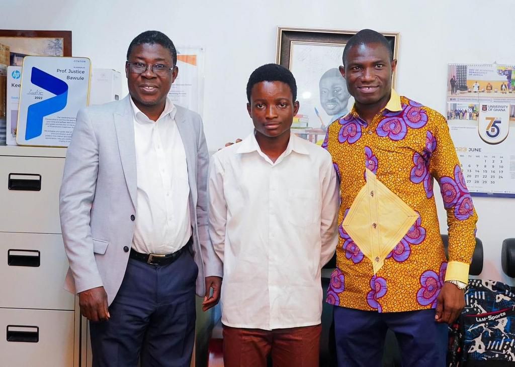 Stephen Koomson, brilliant SHS graduate-turned 'galamseyer' gets scholarship to study law