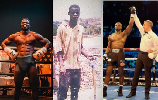 Freezy MacBones goes from mason in Ghana to pro boxer in UK