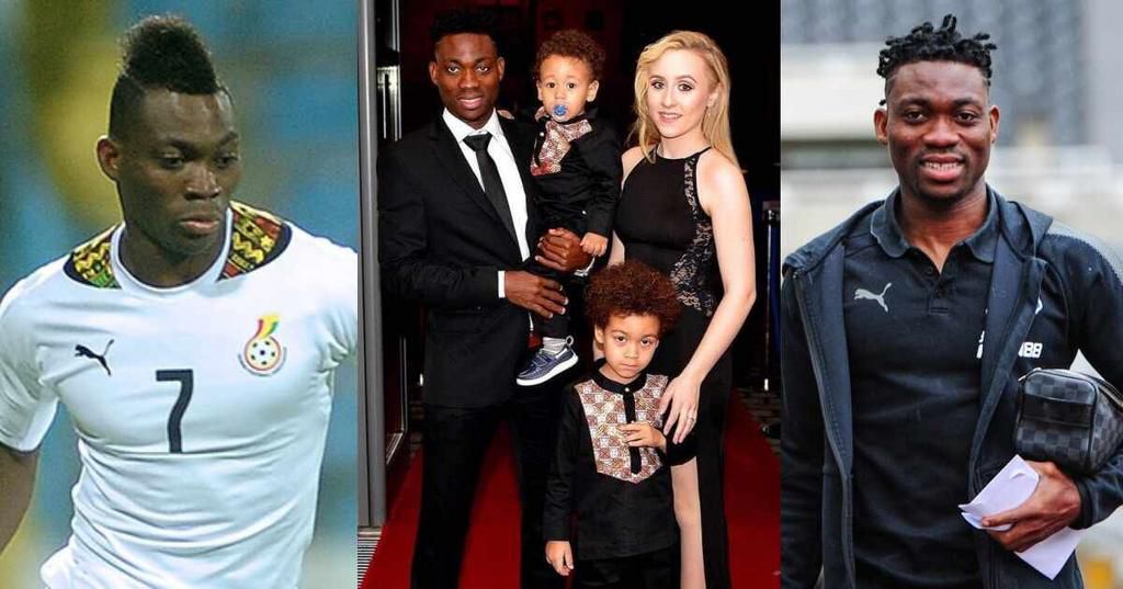 Christian Atsu and wife Marie Claire Rupio