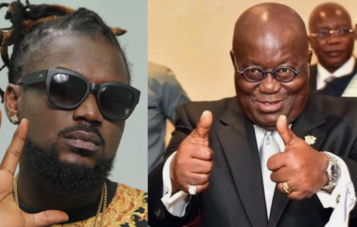 Samini and President Akufo-Addo