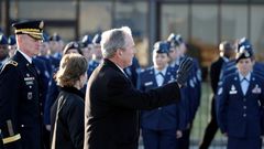 The most powerful images from the nation's remembrance of President George HW Bush