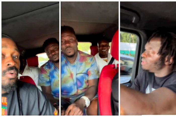 Watch: Gyan, Paintsil and Muntari drive around together in lovely video