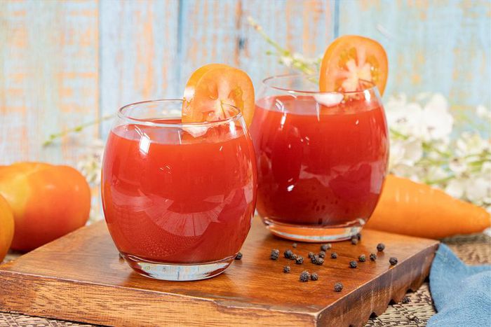 Tomato juice cocktail