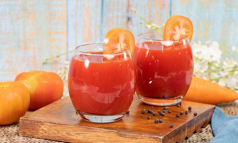 Tomato juice cocktail
