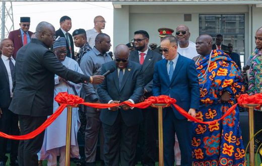 Akufo Addo commissions Sentuo Oil Refinery