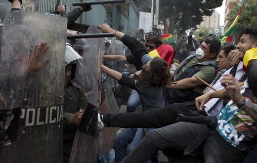 Bolivia strike