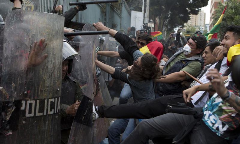 Bolivia strike