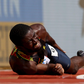 Injury prevents James Dadzie from finishing men’s 200m at World Athletic Champs