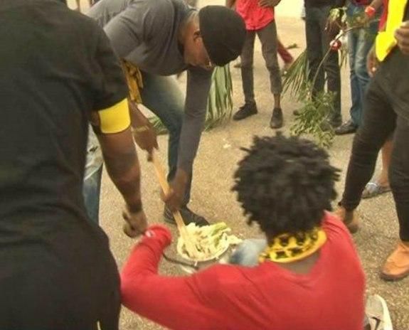 KNUST demonstrators and 'stolen' banku