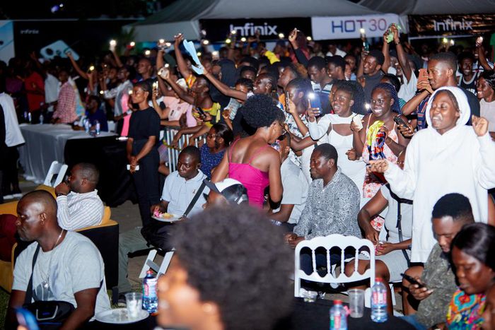 Launch of Infinix Hot 30 at the University of Ghana campus