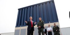 Trump border wall prototypes
