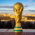 The World Cup trophy