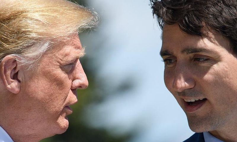 donald trump justin trudeau
