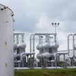 FILE PHOTO: An oil storage tank and crude oil pipeline equipment is seen during a tour by the Department of Energy at the Strategic Petroleum Reserve in FreeportReuters