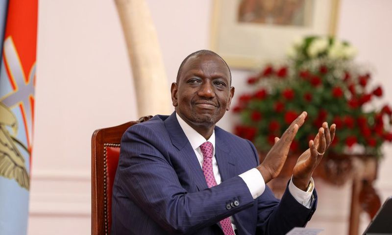 President William Ruto during a meeting with foreign investors at State House, Nairobi on July 13, 2023