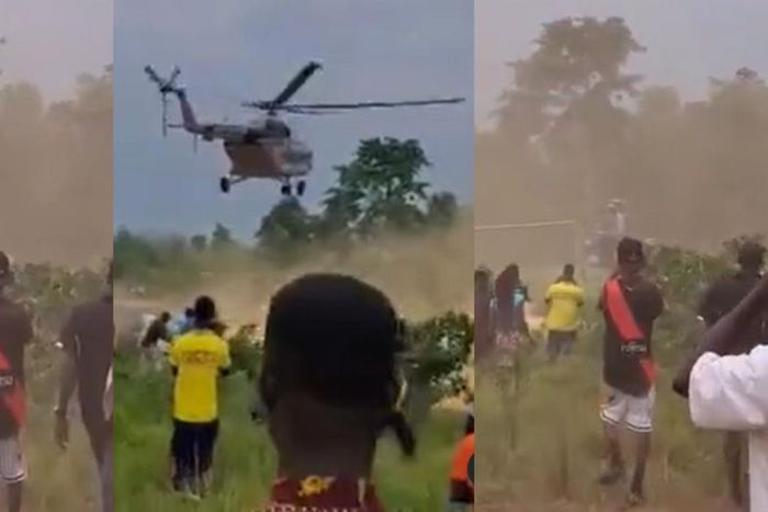 14 passengers rescued as Ghana Airforce helicopter crash-lands