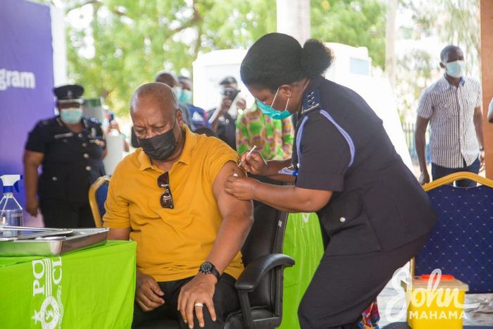 COVID-19 vaccines are safe – Mahama urges Ghanaians to get vaccinated