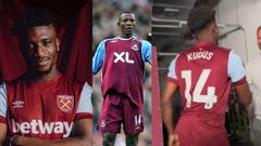 Mohammed Kudus picks West Ham’s no.14 jersey previously worn by John Paintsil