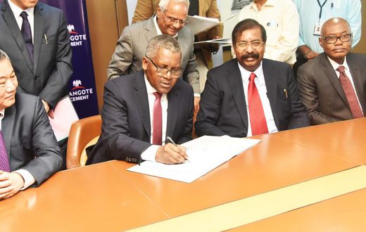 Dangote signs construction deal with Sinoma