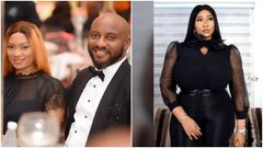 May and Yul Edochie with Judy Austin Moghalu [Instagram/YulEdochie] [Instagram/JudyMoghalu]