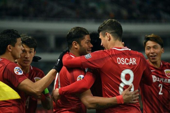 Brazilian duo Oscar and Hulk helped Shanghai SIPG dominate this year's CSL season, with Oscar leading the league in assists