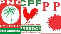 Opinion: CPP, PNC, APC, PPP et all, election is not a festival, get serious!