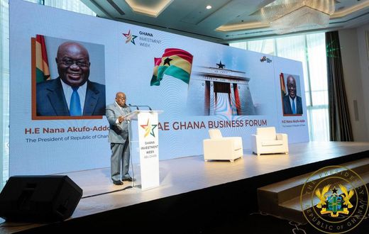 Nana Addo in UAE