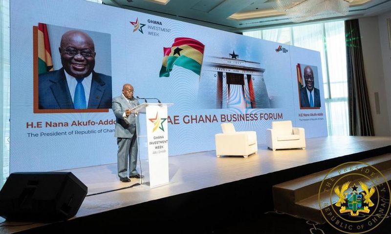 Nana Addo in UAE
