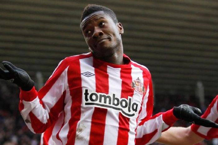 Asamoah Gyan at Sunderland