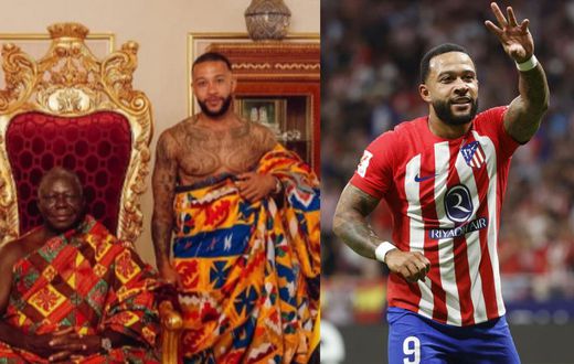 Memphis Depay: My ‘Kete’ dance celebration was for Otumfuo