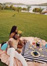 Picnic date in the garden