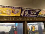 New York City's secret subway line with antique cars is back in service — here's what it's like to ride it