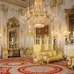 white drawing room at Buckingham palace