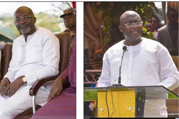 Dr Bawumia and Ken Agyapong