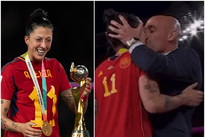 Spanish FA President apologises for kissing player on the lips after World Cup win