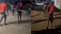 2 alleged thieves tied to stolen iron rods they tried to sell to scrap dealers