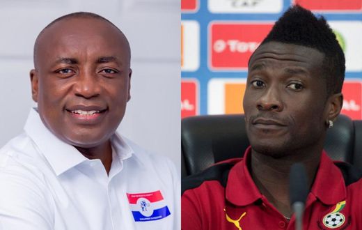 Ing. Kwabena Agyapong and former Black Stars captain, Asamoah Gyan are members of the NPP's manifesto team.