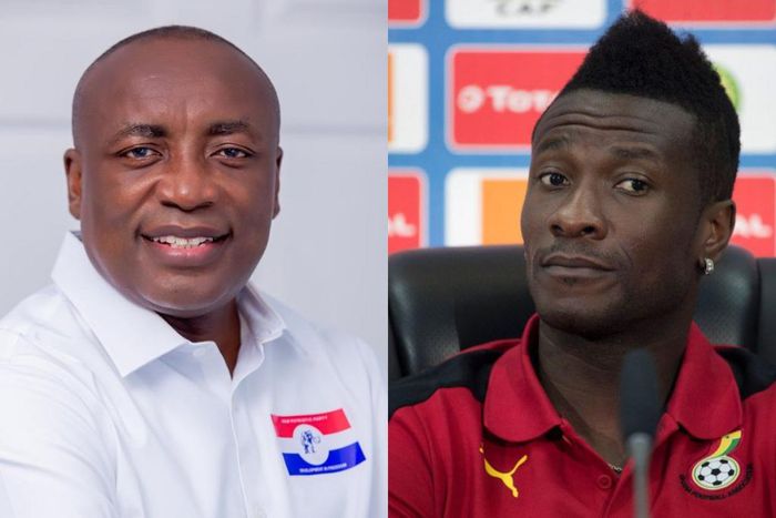 Ing. Kwabena Agyapong and former Black Stars captain, Asamoah Gyan are members of the NPP's manifesto team.
