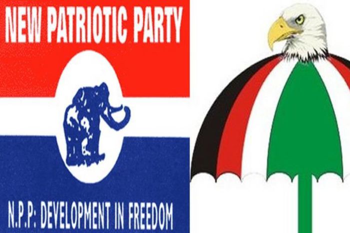 NDC and NPP logo