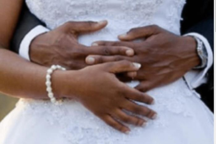 Groom marries pregnant bride in another church as his church refuses to officiate