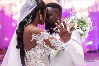 8 Ghanaian celebrity wedding kisses that got us in our feels