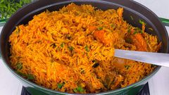 Palm oil jollof rice