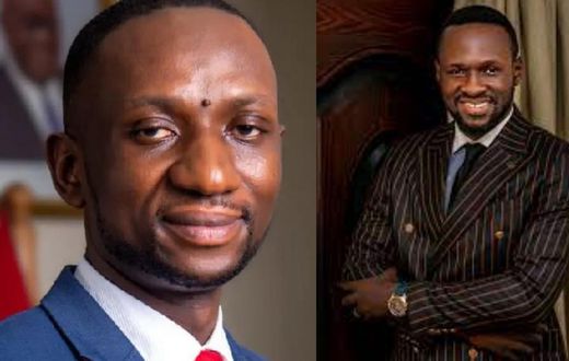 Kofi Ofosu Nkansah and Pastor Elvis Agyemang